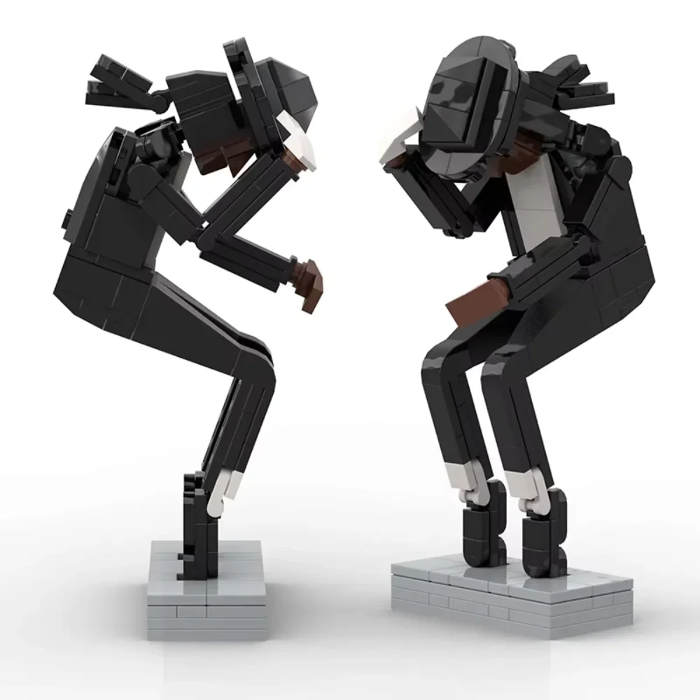 Kids Toys Xmas - @MOC 音楽スーパースター、歌手、ダンサー、MJモデル、マイケル・ジャクソン、組み立てブロック、知育玩具、子供向け、クリスマスプレゼント