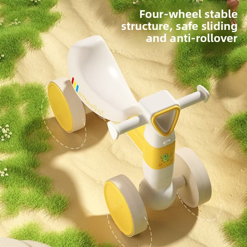 ベビーバランスバイク 4輪 幼児用歩行器 ペダルなし 初期ラ - Kids Toys 3 Year Old のレビューと価格