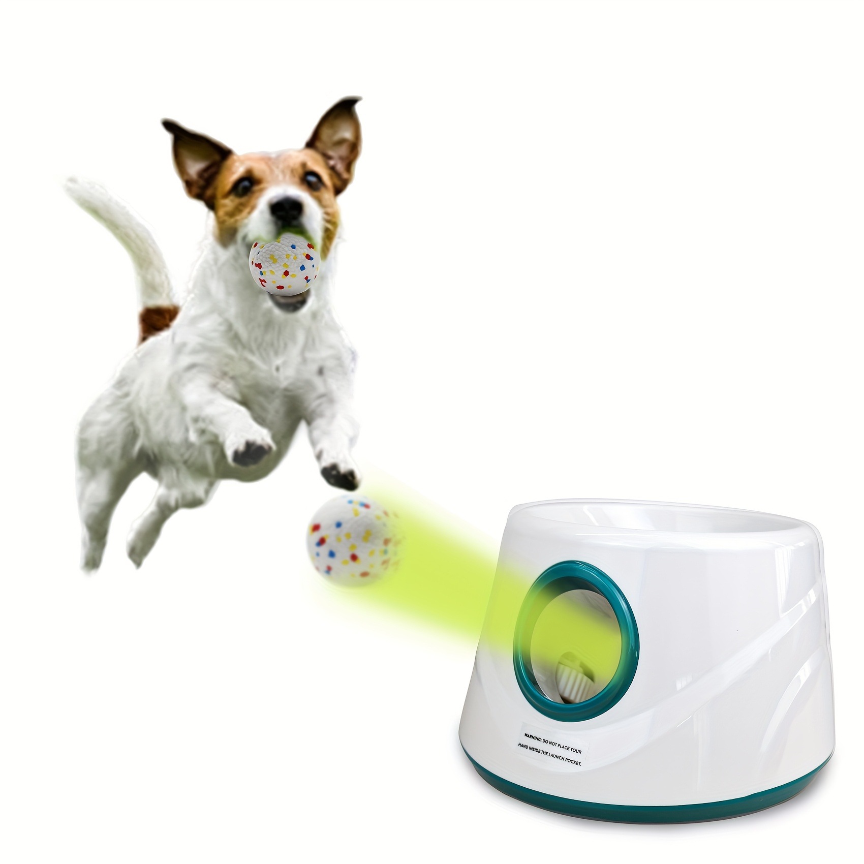 犬用おもちゃ、屋内・屋外用テニスボール発射器、サンプル加工、 - Catapult Launcher Toy のレビューと価格