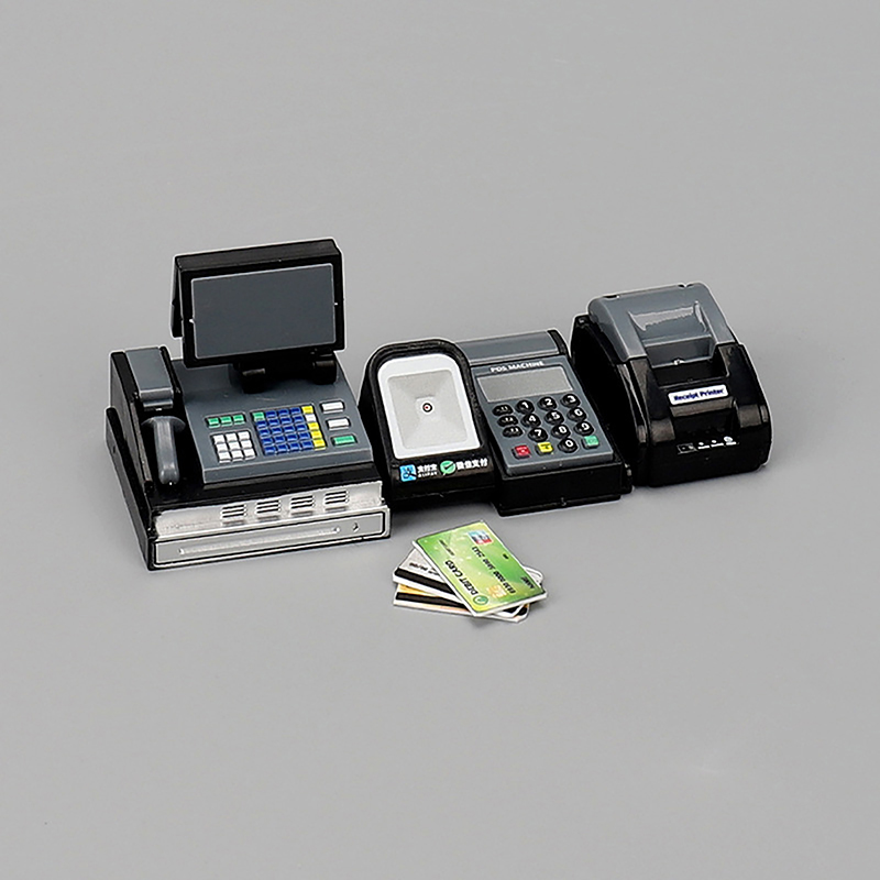 【F】ドールハウス用ミニスーパーマーケットのレジ、POS端末 - Toy Cash Register のレビューと価格
