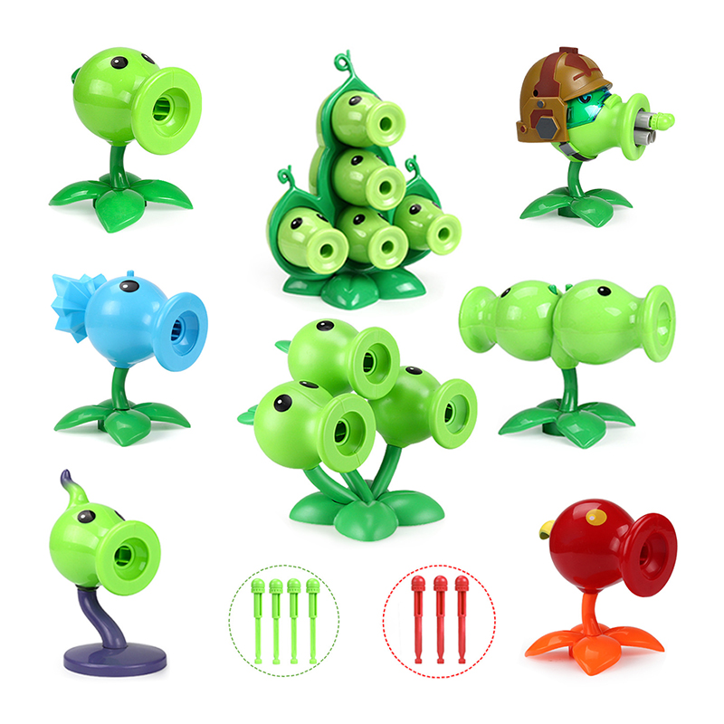 1 個植物 vs. ゾンビ 2 ハードグルー ピーシューター - Kids Zombie Toys のレビューと価格