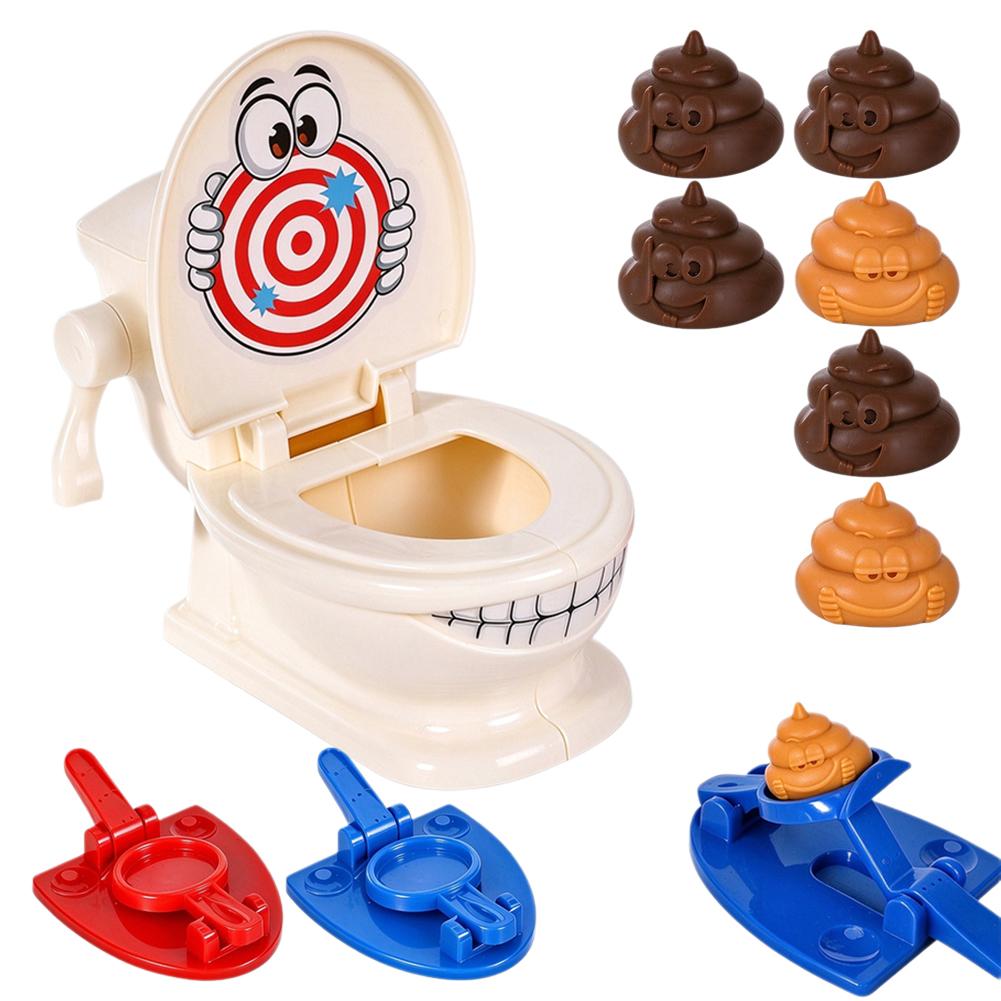 ミニトイレおまるおもちゃ、ストレス解消、卓上ゲーム、2人で楽 - Catapult Launcher Toy のレビューと価格