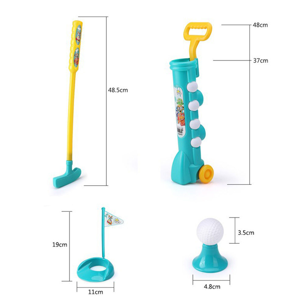 子供のおもちゃゴルフセットポータブルヤードゴルフおもちゃセッ - Kids Yard Toys のレビューと価格